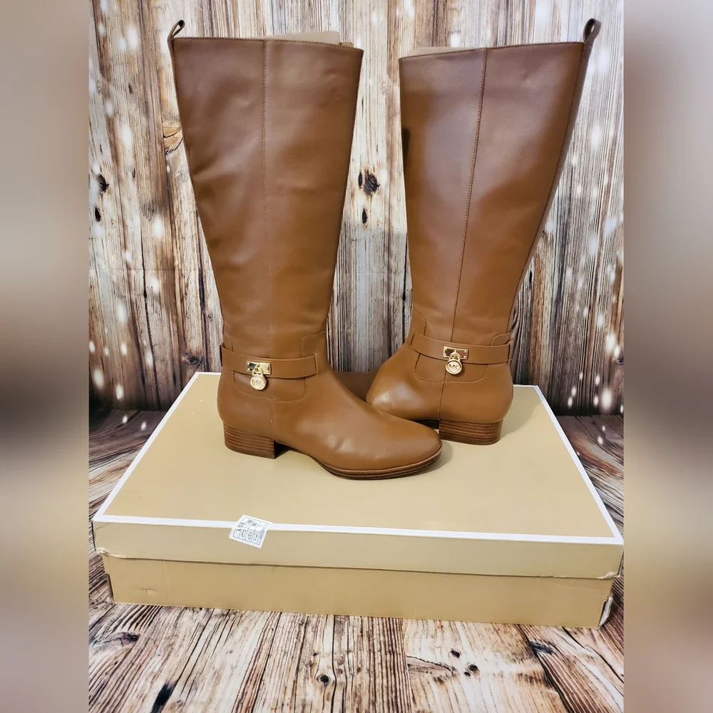 MICHAEL KORS RYAN TALL BOOTS - Picture 3 of 11